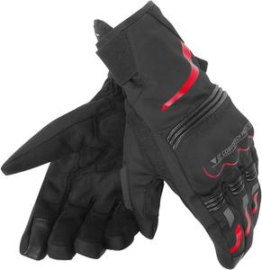 Мотоциклетные перчатки Dainese tempest d-dry короткие, унисекс, Black/Red