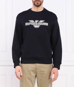 Свитер Regular fit Emporio Armani, синий
