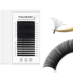 Ресницы Nagaraku Luxury Collected D, 0,07, 7 мм