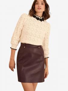 Love & roses Юбка в бордовом цвете