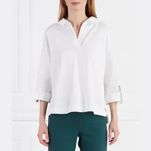 Блузка стандартного кроя Marc Cain, белый