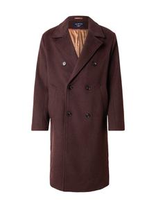 Abercrombie & Fitch Межсезонное пальто в темно-коричневом цвете