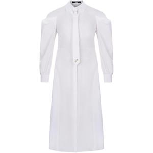 Karl Lagerfeld платье с длинными рукавами женское KARL LAGERFELD/Karl Lagerfeld Jeans, белый