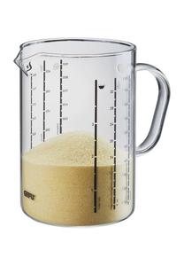 Мерный стакан Мети, стекло, шкала, 1 л Gefu, transparent