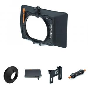 Bright Tangerine Misfit Atom Matte Box with Top Flag, Donut &