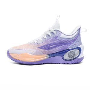 Амортизирующие, нескользящие и износостойкие низкие баскетбольные кроссовки унисекс HBRK, фиолетовый