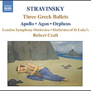 CD диск Stravinsky / Craft / Lso / Orch of st Luke's: Three Greek Ballets