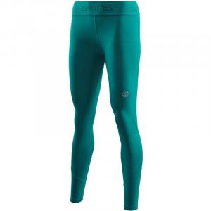 Плотные колготки 2-х рядные длинные плотные Skins, синий