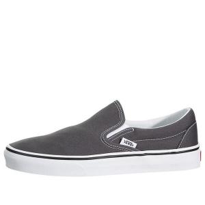 Кроссовки classic slip-on 'charcoal' Vans, серый