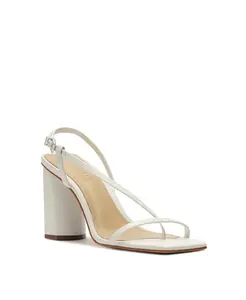 Женские босоножки Heloise на квадратном каблуке Schutz, белый