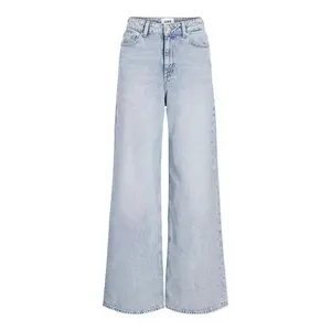 Джинсы Jack & Jones Tokyo Wide R400 JJXX с высокой талией, синий