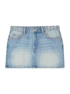 Юбка Bershka WESTERN, синий