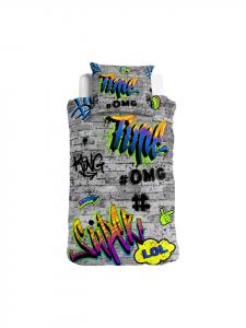 цветное постельное белье Traumschlaf, 135 x 200 + 80 x 80 см