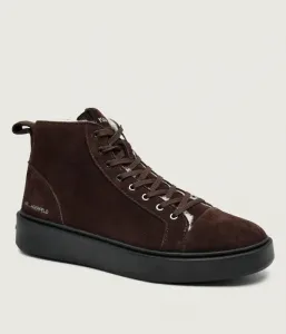 Мягкие кроссовки FLINT II Karl Lagerfeld, коричневый