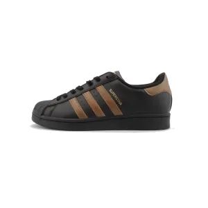 Adidas Originals Кроссовки для скейтбординга SUPERSTAR Caramel Mochi низкие унисекс черный коричневый