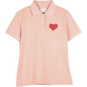 SS24 Футболка поло женская розовая COACH