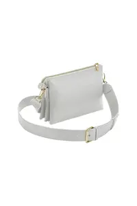 Бутиковая сумка через плечо Soft Touch Bagbase, серый