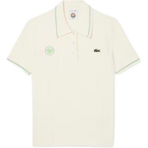 SS25 Футболка поло женская LACOSTE, белый