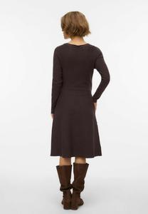 Платье Vero Moda VMMNANCY BOATNECK, Chocolate Torte/Brown