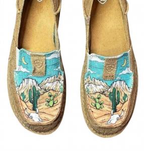 Лоферы женские ARIAT, цвет tan