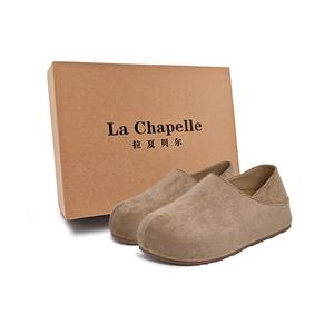 La Chapelle Повседневные однобортные туфли женские цвета хаки