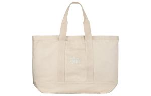 Хлопковая холщовая сумка-шоппер, большая унисекс сумка из экрю Stussy