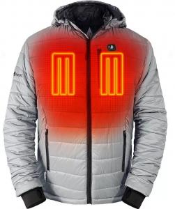 Мужская утепленная куртка-пуховик ActionHeat с аккумулятором 5 В и подогревом