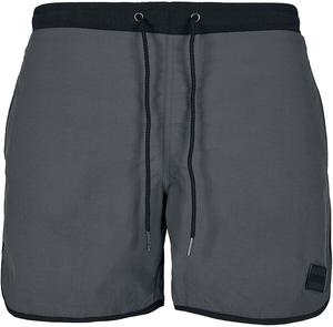 Шорты для плавания Urban Classics Retro Swimshorts, угольный
