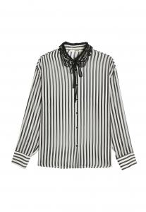 Блузка на пуговицах Koton, черный