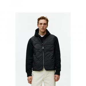 Жилет мужской Arket на молнии, черный