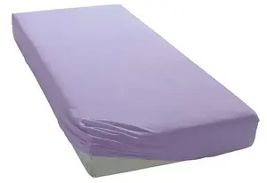 Простыня Bellana на подгонке "размера дыни. 70x140, 90x200, 140x200 или 180x200 см", хлопок, матрасы высотой до 25 см, простыни натяжные потолки и для детей 90-100х200 см, 1 шт., цвет lavendel