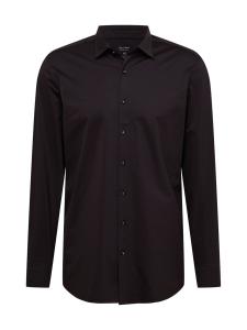 Рубашка Slim Fit на пуговицах OLYMP, черный