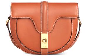 Кожаная сумка кроссбоди через плечо для женщин Tawny Candy Color CELINE, Set (Bag+Dust Bag)