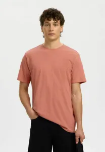 Футболка slhadam, базовая футболка Selected, Rose Dawn