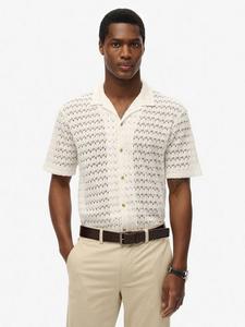 Футболка из хлопковой смеси с вязаной текстурой Superdry