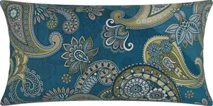 Наволочка синяя 40x80 см Erwin Müller