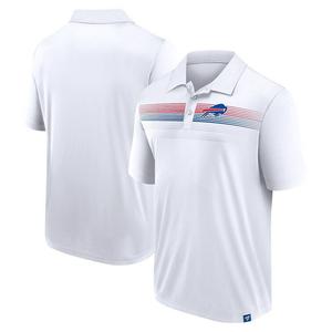 Мужское белое поло с интерлоком Fanatics с фирменным логотипом Buffalo Bills Victory For Us, цвет Bil White