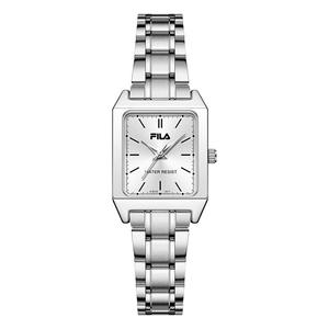 FILA Часы Wrist Watch Quartz Movement Steel Strap Silver Dial Women's Watch A Heartfelt Romantic Box, [Pearl White Watch Dial Single Watch Box]6578-101