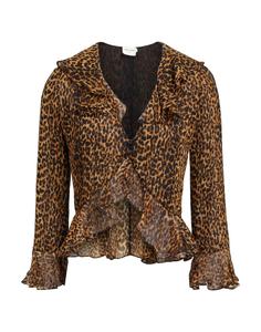 Рубашка Saint Laurent, хаки