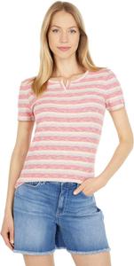 Женская рубашка с длинным рукавом и воротником Tommy Hilfiger, Pink Combo