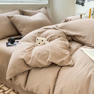 Disney Комплект постельного белья 1,8 м, 4 предмета, 180x220 см, пододеяльник, цвет светло-коричневый