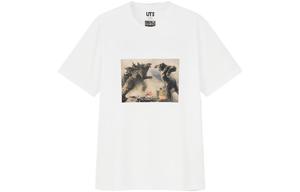 Футболка унисекс белая Uniqlo, белый