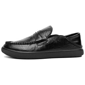 G5 Повседневные кожаные туфли мужские низкие, черные