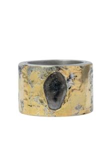 Кольцо Sistema Parts of Four, серебряный