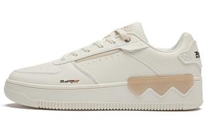 Кеды мужские, обувь для скейтбординга низкая белый/коричневый 361°