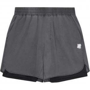 Спортивная коллекция SS25 повседневные шорты unisex UNDEFEATED, черный