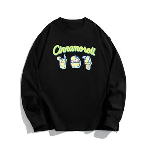 Футболка Unisex CINNAMOROLL Yugui Dog Sanrio, черный