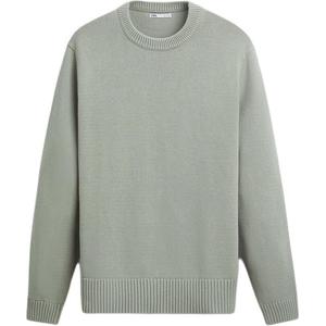 Трикотаж мужской пыльно-зеленый Zara, зеленый