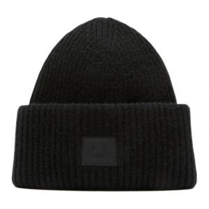 Acne Studios Шерстяная унисекс-бини черная, Black