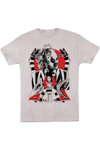 Футболка Beetlejuice с коротким рукавом Beetlejuice Collage для взрослых Gildan, серебряный